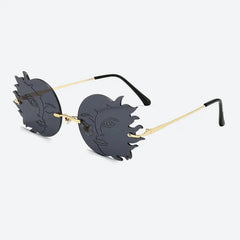 Indie sun and moon sunglasses - Y2k Empire