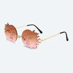 Indie sun and moon sunglasses - Y2k Empire