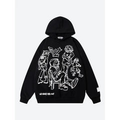 Luxury hoodie with bold graphics for comfort-loving originals - Y2k Empire