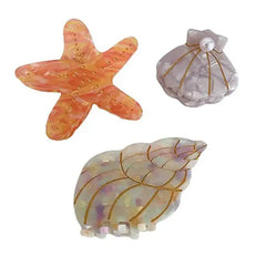 Mermaid-themed ocean hair claw clips - Y2k Empire