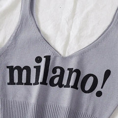 Milanese knitted top - Y2k Empire