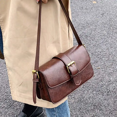 Mini vegan leather crossbody bag - Y2k Empire