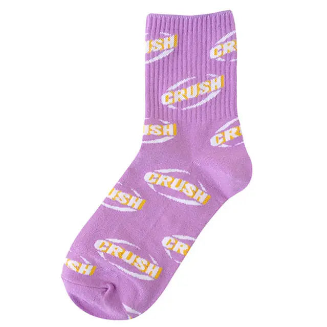 Neon crush ankle socks - Y2k Empire