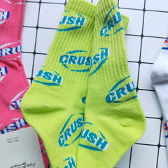 Neon crush ankle socks - Y2k Empire