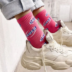 Neon crush ankle socks - Y2k Empire