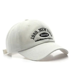 New york embroidered borg cap - Y2k Empire