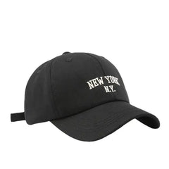 New york embroidered borg cap - Y2k Empire