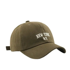 New york embroidered borg cap - Y2k Empire