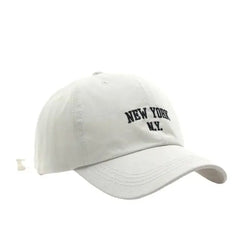 New york embroidered borg cap - Y2k Empire