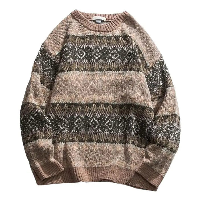 Nostalgic oversized grandma sweater - Y2k Empire