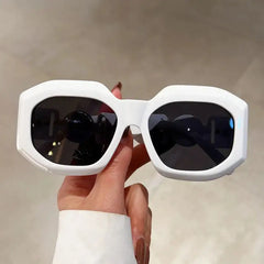 Oversized square sunglasses for statement style - Y2k Empire