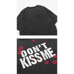 Oversized y2k don’t kiss met-shirt - Y2k Empire