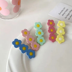 Pastel flower claw clips - Y2k Empire