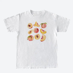 Peachy delight graphic tee - Y2k Empire