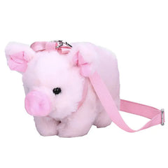 Pig-shaped plush crossbody bag - Y2k Empire