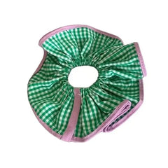 Plaid candy scrunchie for stylish hair - Y2k Empire