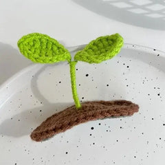 Plant mom crochet hair clip 6cm - Y2k Empire