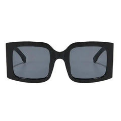 Plastic frame tinted sunglasses - Y2k Empire