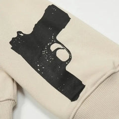 Premium y2k pistol sight hoodie - Y2k Empire