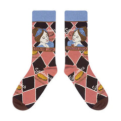 Preppy aesthetic 100% cotton socks - Y2k Empire