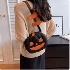 Pumpkin shaped y2k halloween bag - Y2k Empire