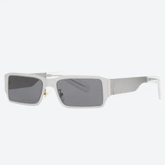 Rectangle cyberpunk sunglasses - Y2k Empire