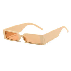 Rectangular tinted y2k sunglasses - Y2k Empire