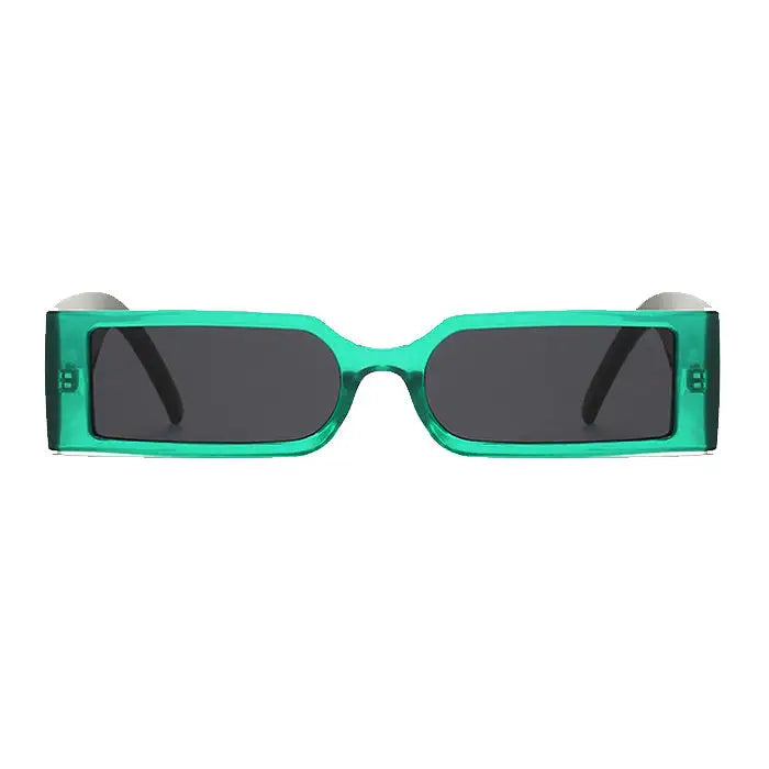 Rectangular tinted y2k sunglasses - Y2k Empire