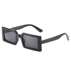 Retro oversized rectangular sunglasses - Y2k Empire