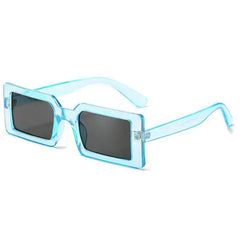 Retro oversized rectangular sunglasses - Y2k Empire