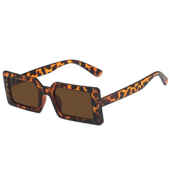 Retro oversized rectangular sunglasses - Y2k Empire