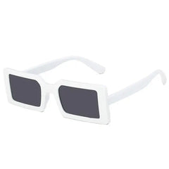 Retro oversized rectangular sunglasses - Y2k Empire