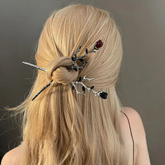 Rose hairpin clip standart - Y2k Empire