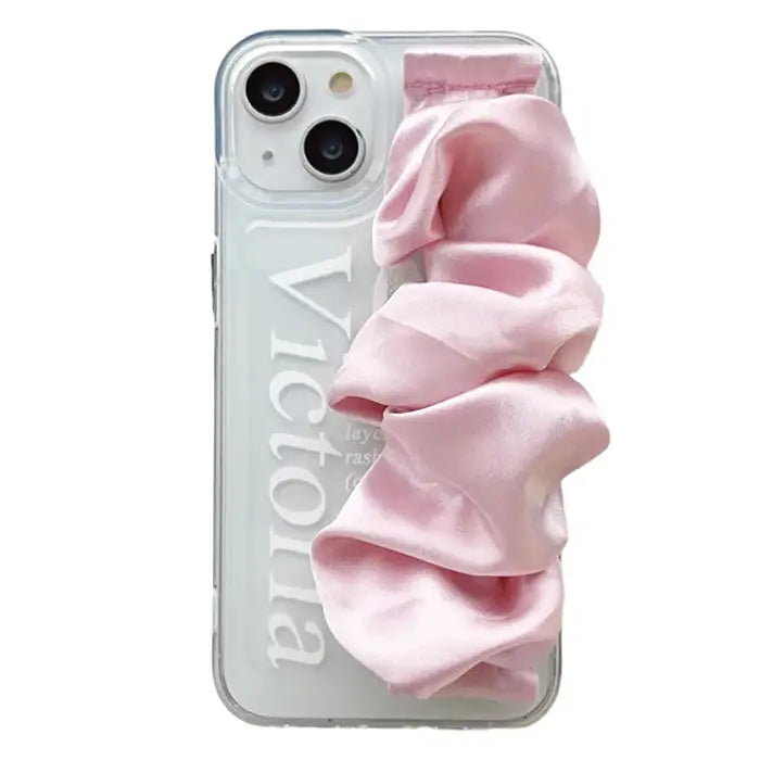 Silk scrunchie iphone case - Y2k Empire