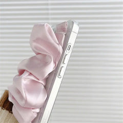 Silk scrunchie iphone case - Y2k Empire