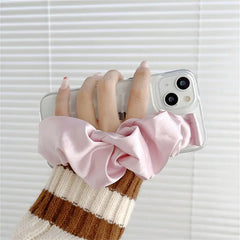 Silk scrunchie iphone case - Y2k Empire