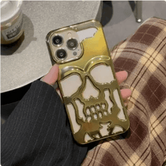 Skull motif y2k iphone case - Y2k Empire