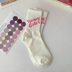 Socks galore: fruity, love-themed and playful set - Y2k Empire