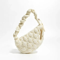 Soft ivory quilted bag - Y2k Empire