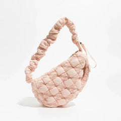 Soft ivory quilted bag - Y2k Empire