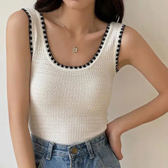 Soft knit top for casual elegance - Y2k Empire