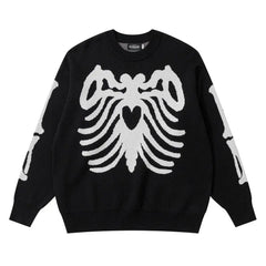 Spider pattern y2k sweater - Y2k Empire