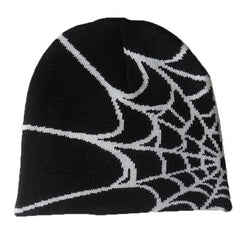 Spider y2k beanie: vintage style with a bold twist - Y2k Empire