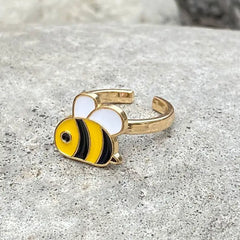 Spinner honey bee fidget ring - Y2k Empire