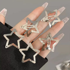 Star-shaped hair clips set: 40 adorable pieces - Y2k Empire