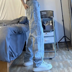 Streetwear baggy jeans for men - Y2k Empire