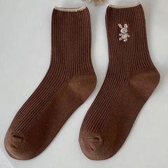 Stylish free size cotton/polyester socks - Y2k Empire