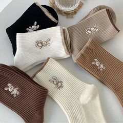 Stylish free size cotton/polyester socks - Y2k Empire