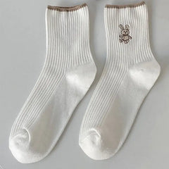 Stylish free size cotton/polyester socks - Y2k Empire