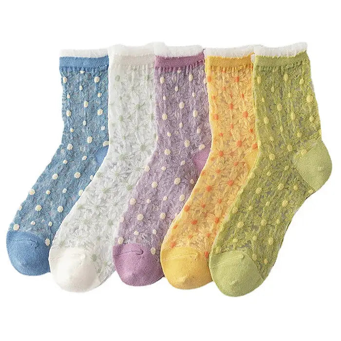 Stylish free size nylon socks - Y2k Empire